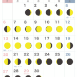 満月・新月カレンダー【2025年4月】｜無料ダウンロード＆印刷