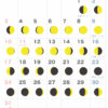 満月・新月カレンダー【2025年8月】｜無料ダウンロード＆印刷
