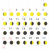 満月・新月カレンダー【2025年11月】｜無料ダウンロード＆印刷
