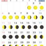 満月・新月カレンダー【2026年1月】｜無料ダウンロード＆印刷