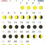 満月・新月カレンダー【2026年4月】｜無料ダウンロード＆印刷